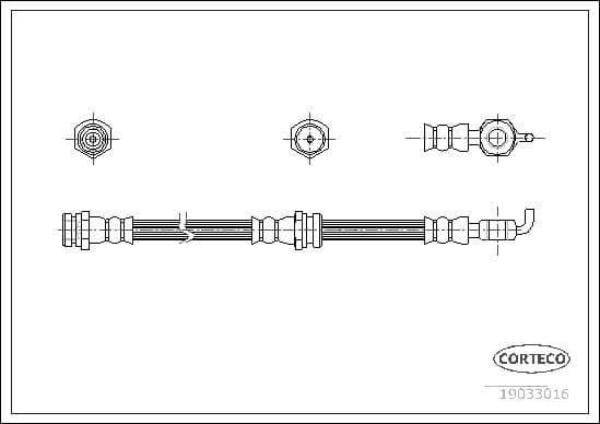Brake Hose 19033016 - image 3