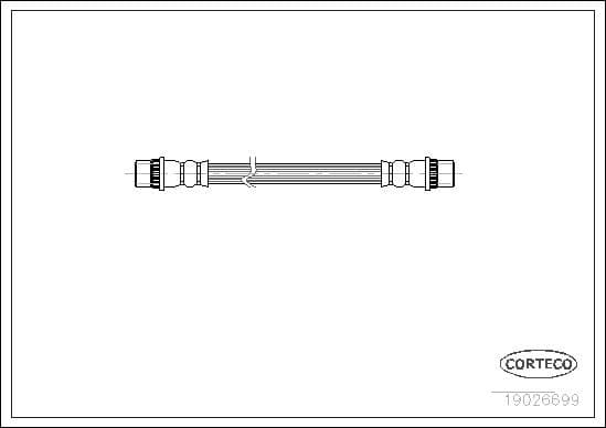 Brake Hose 19026699 - image 2