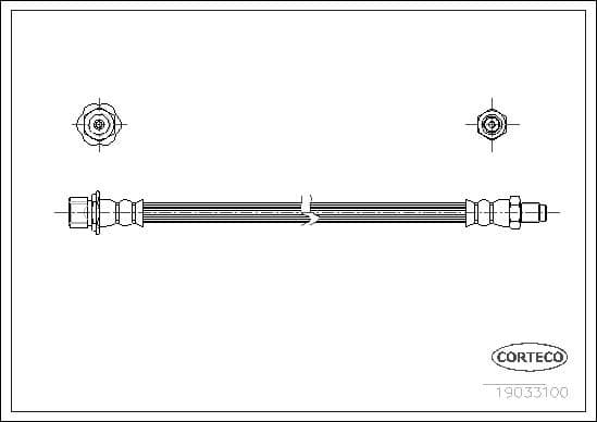 Brake Hose 19033100 - image 3