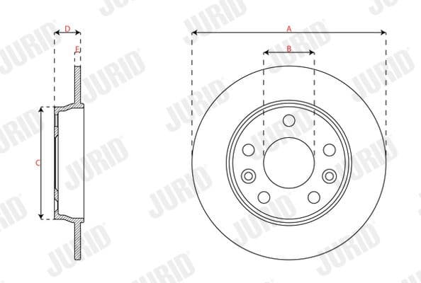 Brake Disc COAT+ 563690JC - image 2