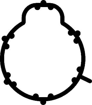 Gasket, intake manifold 450144H - image 2