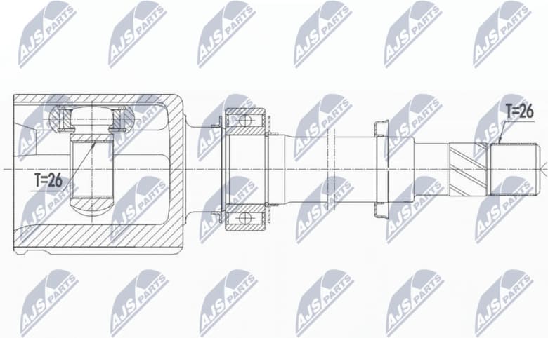 Drive Shaft NPW-NS-075
