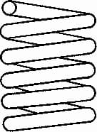 Suspension Spring 996 548