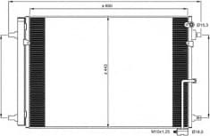 Condenser, air conditioning EASY FIT 350059