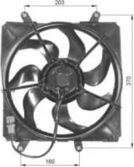 Fan, engine cooling 47054