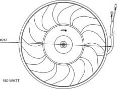 Fan, engine cooling 47071