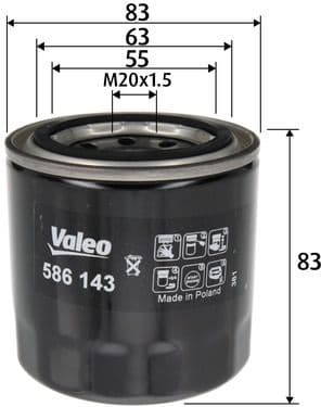 Oil Filter 586143