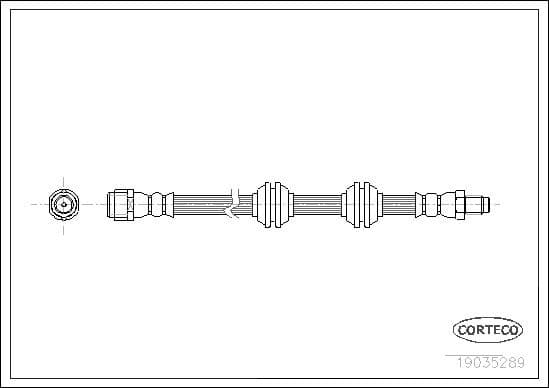 Brake Hose 19035289 - image 5