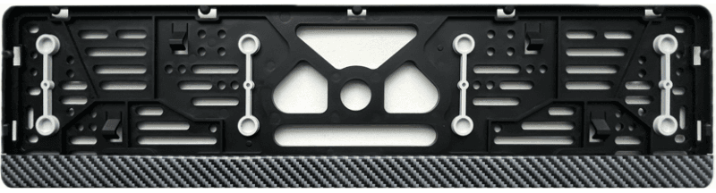 Naujos konstrukcijos numerių rėmelis R22 su karbono imitacija - image 2