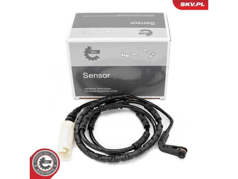 Warning Contact, brake pad wear 17SKV858