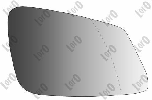 Mirror Glass, exterior mirror LORO 0401G08