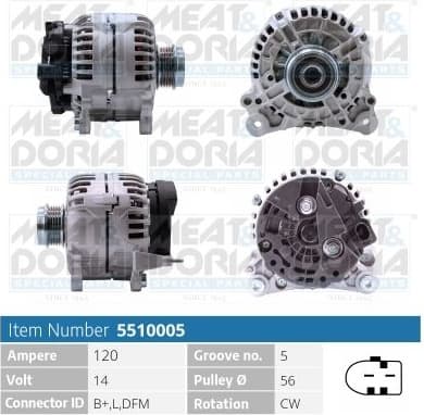 Alternator 5510005