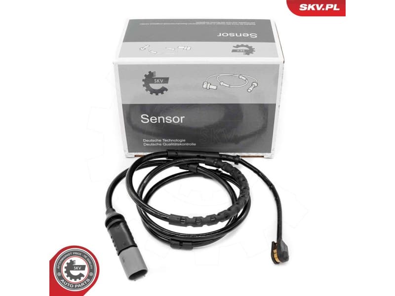 Warning Contact, brake pad wear 17SKV857