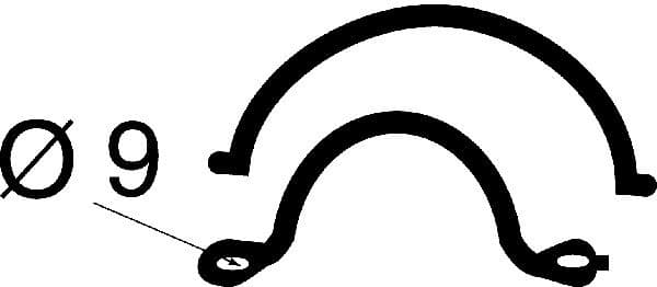 Gasket, oil sump 016301H - image 2