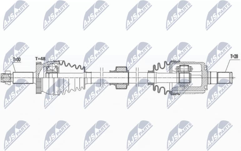 Drive Shaft NPW-HY-577