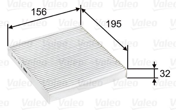 Filter, cabin air VALEO ESSENTIAL 715637 - image 4