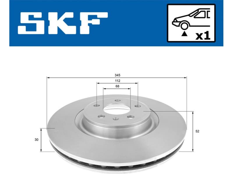 Brake Disc VKBD80286V1 - image 2