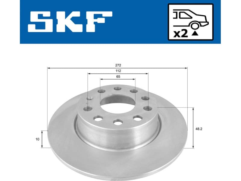 Brake Disc VKBD90041S2