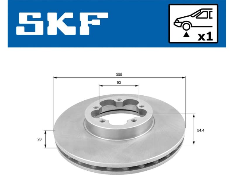 Brake Disc VKBD80108V1 - image 2