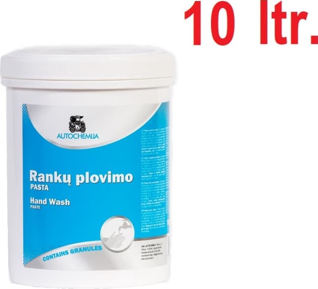 Pasta rankoms "Autochemija" 10Ltr - RP10 (Autochemija) - Autoera