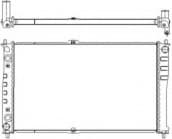 Radiator, engine cooling 53484