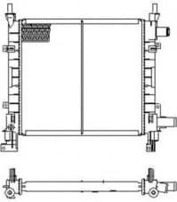 Radiator, engine cooling 54671