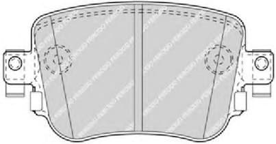 Brake pads rear, Top Quality FDB4485 - image 4