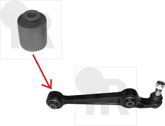 Silentblock front axle 87-08811