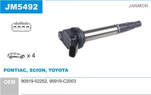Ignition Coil JM5492
