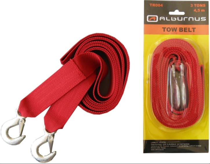 Lanksti vilktis. Ilgis - 4.5m, atlaikomas svoris - 5t. - ALBTR005