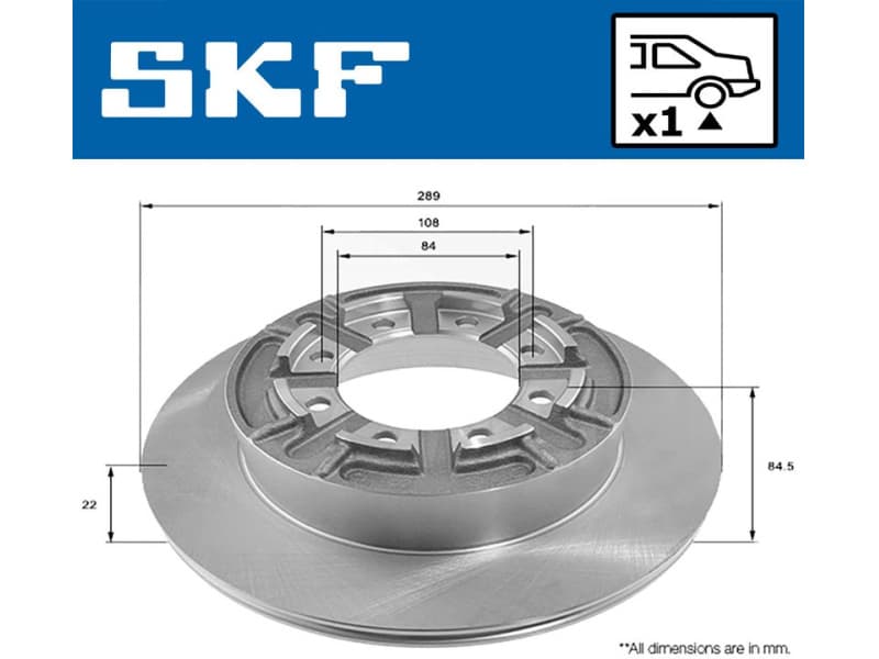 Brake Disc VKBD90098S1