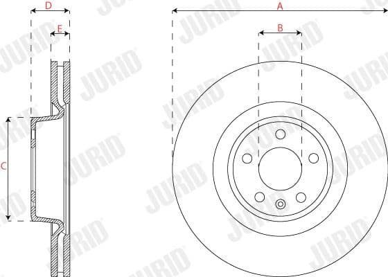 Brake Disc COAT+ 563309JC-1 - image 2