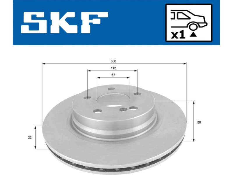 Brake Disc VKBD90204V1 - image 2