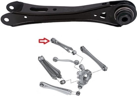 Arm rear suspension 37386 01