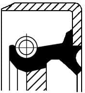 Shaft Seal, differential 01019450B - image 2