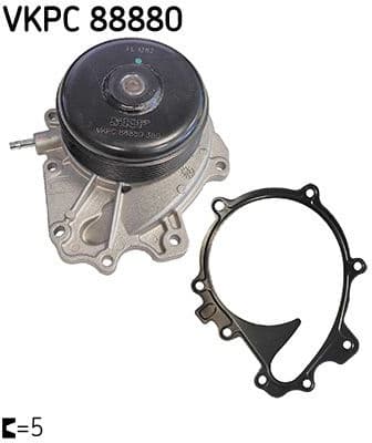Water Pump, engine cooling VKPC88880