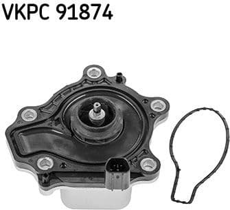Water Pump, engine cooling VKPC91874 - image 3