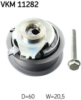 Tensioner Pulley, timing belt VKM 11282 - image 2