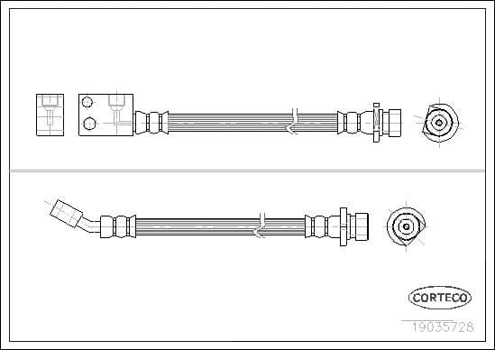 Brake Hose 19035728 - image 2