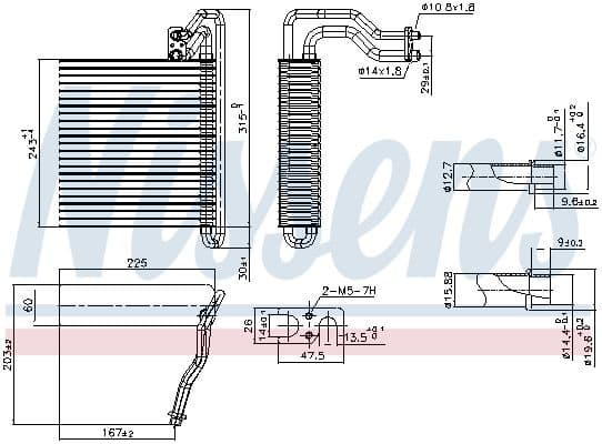 Evaporator, air conditioning 92333 - image 6