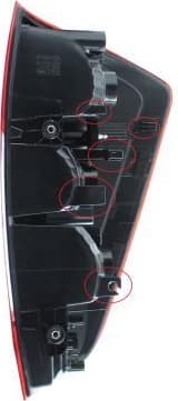 Tail Light Assembly Depo 215-19AAL-UE - image 2