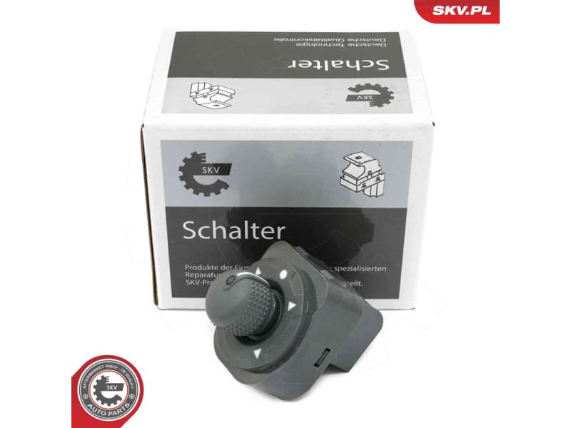 Switch, exterior mirror adjustment 38SKV542