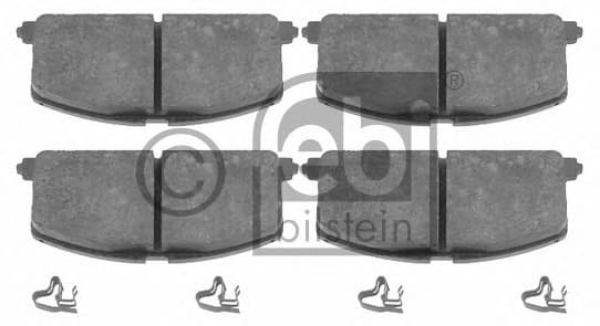 Brake Pad Set, disc brake 16581