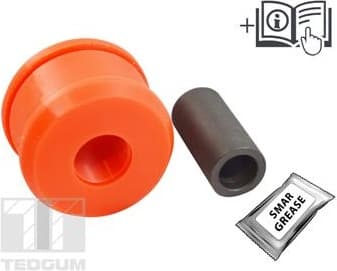 Silentblock rear suspension support 00643035