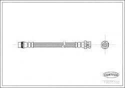 Brake Hose 19035332