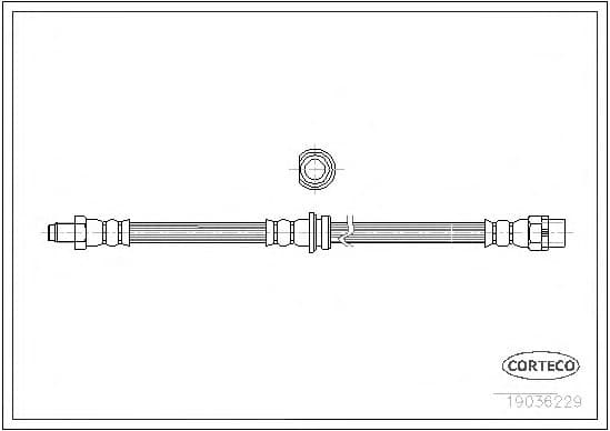 Brake Hose 19036229