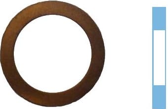 Seal Ring, oil drain plug 005590S - image 3