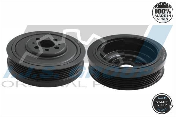 Belt Pulley, crankshaft Technology & Quality, Made in Spain 17-1206