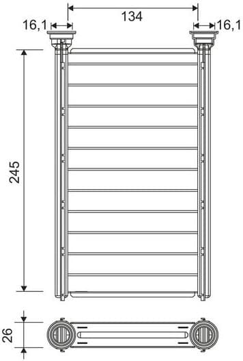 Heat Exchanger, interior heating 811646