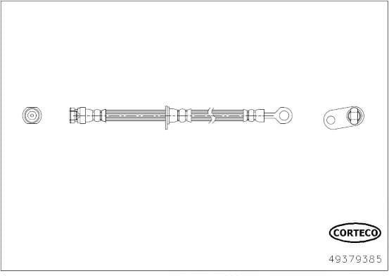Brake Hose 49379385 - image 2